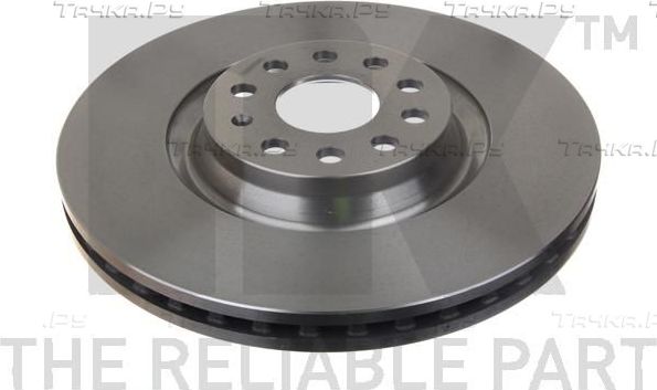 Тормозной диск NK передний для Volkswagen Passat CC I 2008-2012. Артикул 2047141