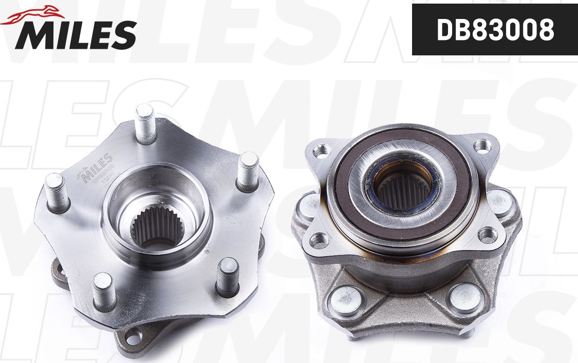Ступица колеса с интегрированным подшипником Miles. Артикул DB83008