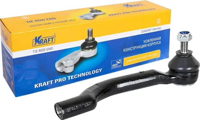 Наконечник рулевой тяги NISSAN QASHQAI/X-TRAIL 07- прав. (Kraft). Артикул KT032301