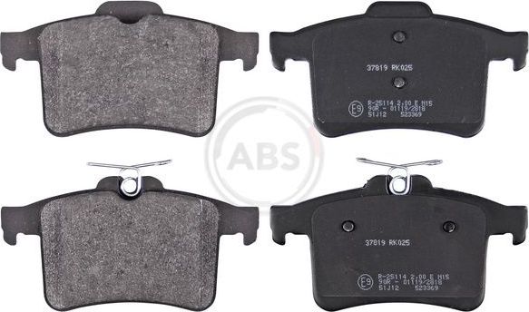 Тормозные колодки ABS. Артикул 37819