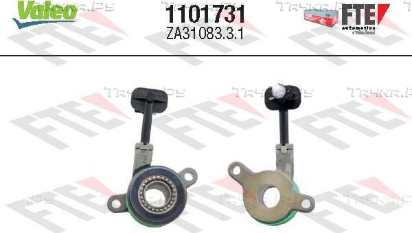 Выжимной подшипник сцепления FTE для Renault Duster II 2021-2026. Артикул 1101731