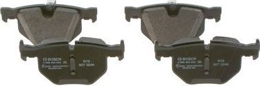 Тормозные колодки Bosch задние для BMW X5 II (E70) 2006-2013. Артикул 0 986 494 862