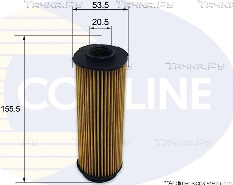 Масляный фильтр Comline для BMW 1 II (F20/F21) 2016-2019. Артикул EOF321