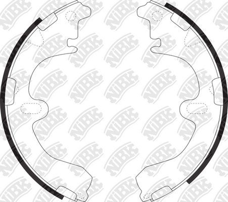 Тормозные колодки NiBK. Артикул FN2285