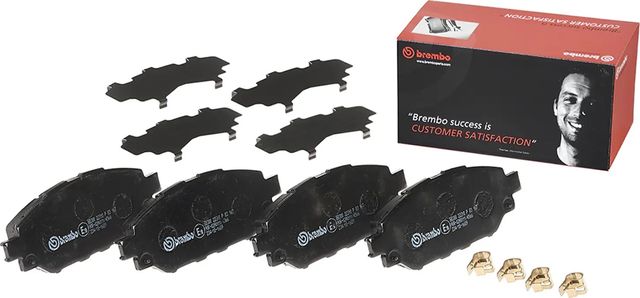 Тормозные колодки Brembo передние для Toyota Hilux VIII 2015-2026. Артикул P 83 167
