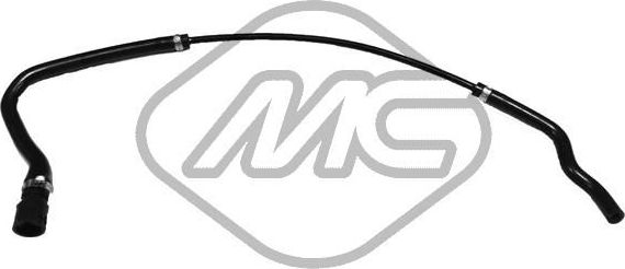 Патрубок радиатора (системы охлаждения) Metalcaucho для BMW 1 I (E81/E82/E87/E88) 2006-2012. Артикул 09885