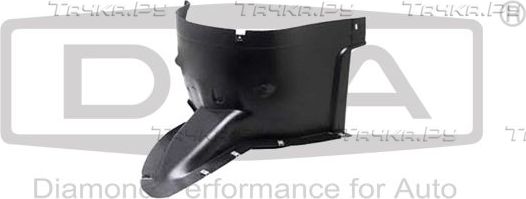 Подкрылок DPA левый для Skoda Octavia A5 2004-2013. Артикул 88091254102