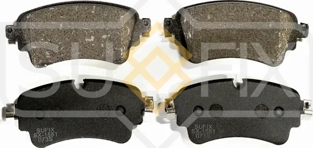 Колодки тормозные задние (Sufix). Артикул SX1581