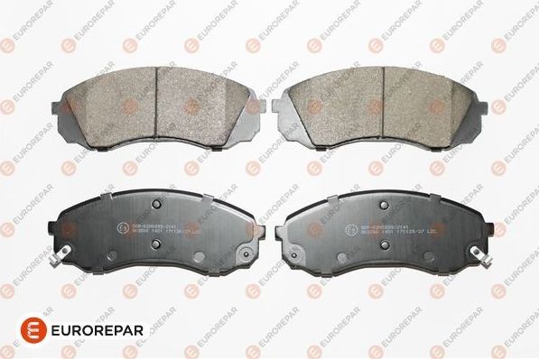 Тормозные колодки Eurorepar. Артикул 1617286080