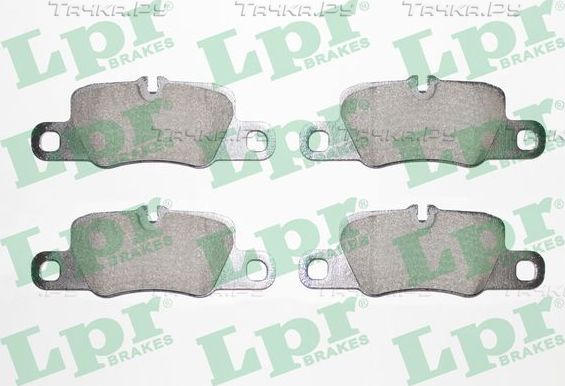 Тормозные колодки LPR задние для Porsche Panamera I 2009-2016. Артикул 05P1998