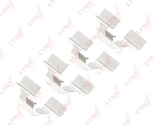 Ремкомплект для установки тормозных колодок дискового тормоза AUDI 200 83-91 / A2 00-05 / A3 96-03 / (Lynxauto). Артикул bc-8215