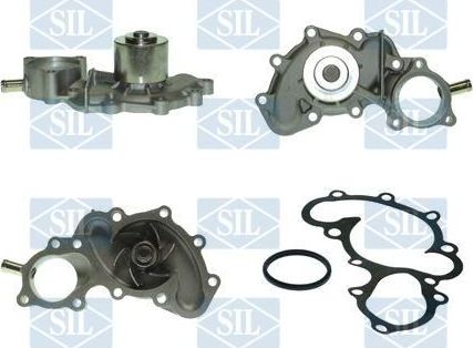 Помпа (водяной насос) Saleri/SIL для Toyota Land Cruiser Prado 90 1996-2002. Артикул PA1211