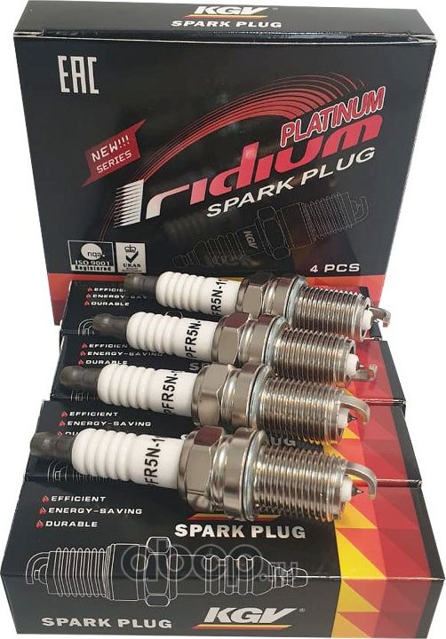 Свеча зажигания KGV HYUNDAI Santa Fe, XG, KIA ,Sorento, Sportage ( 2,5, 2,7, 3,0 KGV. Артикул PFR5N11
