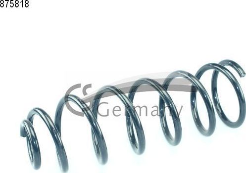 Пружина подвески CS-Germany задняя для Citroen C8 I 2002-2014. Артикул 14.875.818