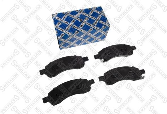 Тормозные колодки Stellox передние для Chevrolet TrailBlazer I 2001-2008. Артикул 1261 000B-SX