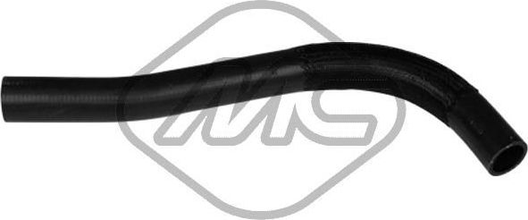 Патрубок радиатора (системы охлаждения) Metalcaucho верхний для Toyota Corolla Verso I 2001-2004. Артикул 98923