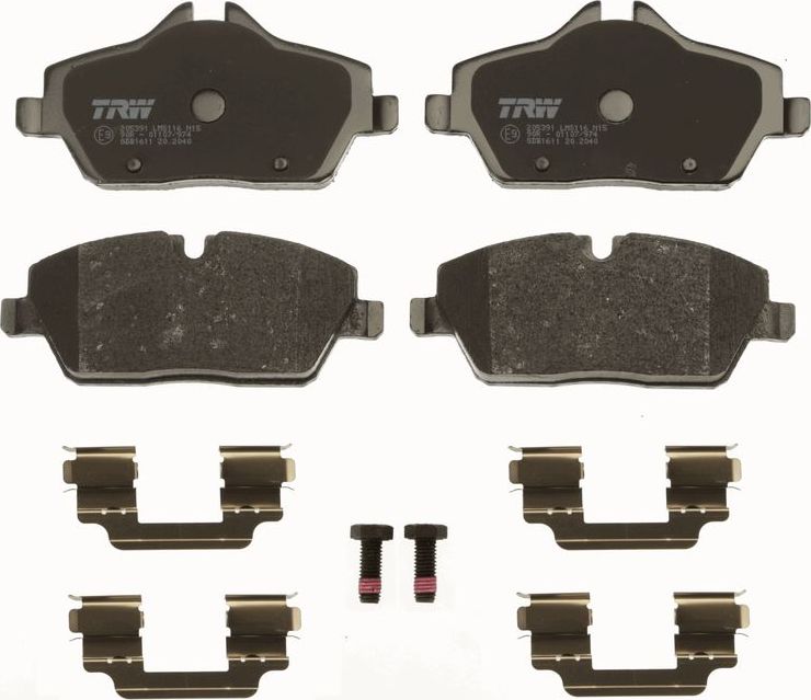 Тормозные колодки TRW COTEC. Артикул GDB1611