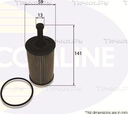 Масляный фильтр Comline для Peugeot 306 1996-2002. Артикул EOF088