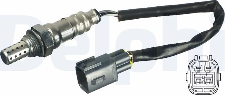 Лямбда-зонд (кислородный датчик) Delphi. Артикул ES20446-12B1