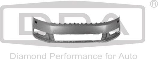 Бампер DPA передний для Volkswagen Passat B7 2010-2015. Артикул 88071785002