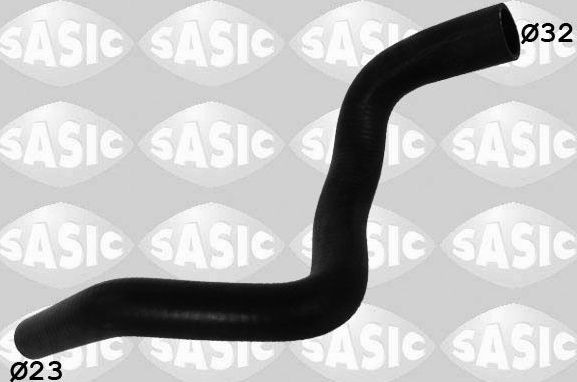 Патрубок радиатора (системы охлаждения) Sasic. Артикул 3400066