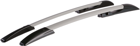 Рейлинги АПС (без паза) для Kia Ceed II хэтчбек 2012-2018 СЕРЫЕ. Артикул 0233-БП-11