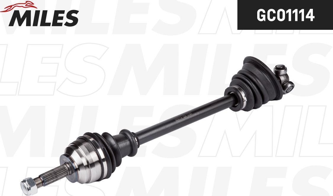 Полуось (привод в сборе, приводной вал) Miles. Артикул GC01114