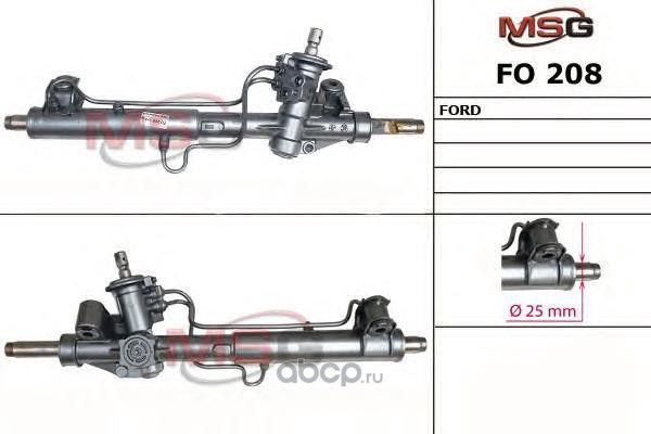 Новая Рулевая рейка Ford Focus 1998-2004 (MSG). Артикул FO208