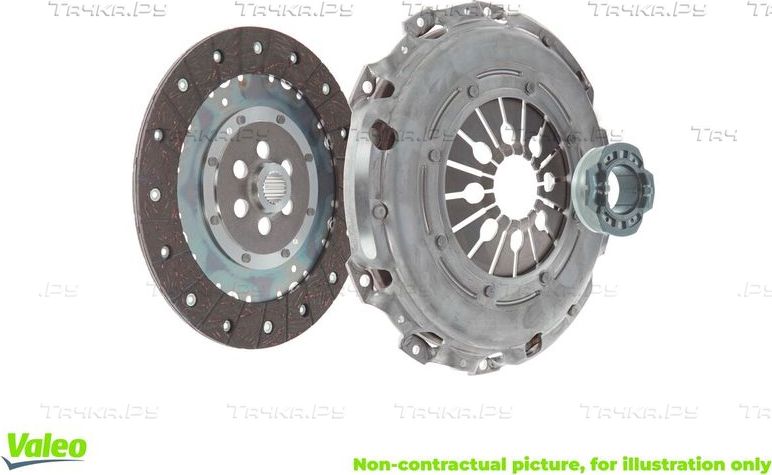 Сцепление (комплект) Valeo KIT3P with High Efficiency Clutch для BMW 1 I (E82/E88) 2007-2013. Артикул 832253