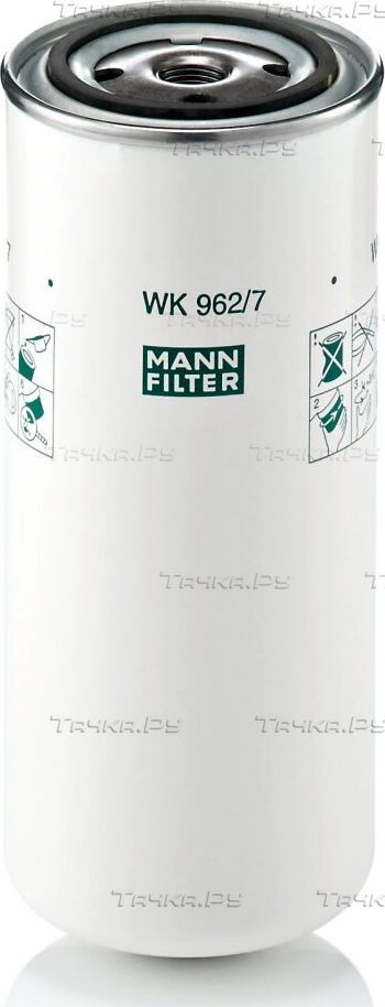 Топливный фильтр Mann-Filter для Volvo B12 1991-2026. Артикул WK 962/7