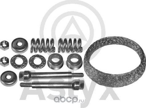 РЕМКОМПЛЕКТ ГЛУШИТЕЛЯ CIT BERLINGOXUDJUMPER 1.9 (Aslyx). Артикул AS201072