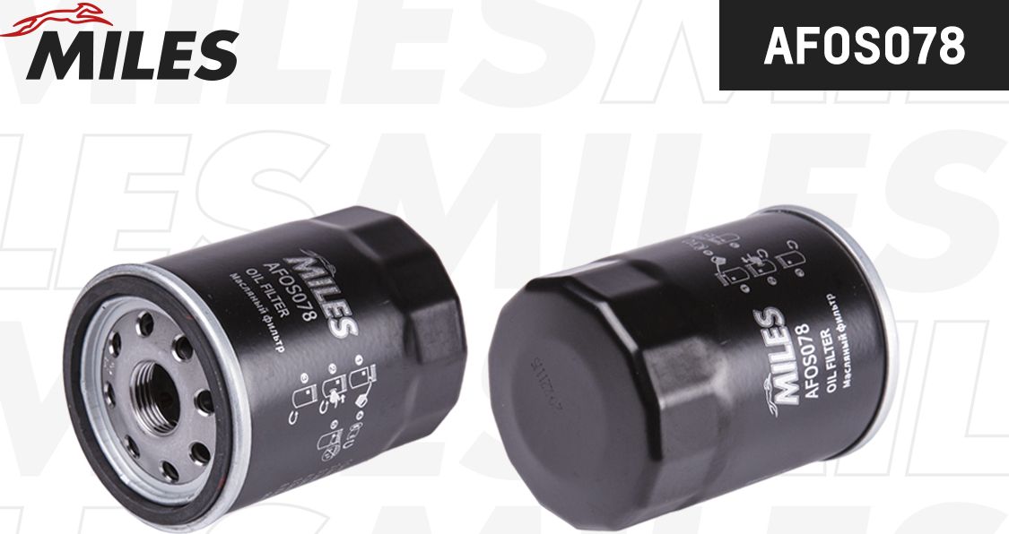 Масляный фильтр Miles для Toyota Alphard I 2003-2008. Артикул AFOS078