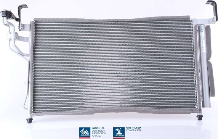 Радиатор кондиционера (конденсатор) Nissens (алюминий). Артикул 940350