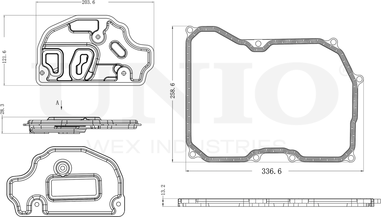 Фильтр АКПП (Unio). Артикул FLT-30002