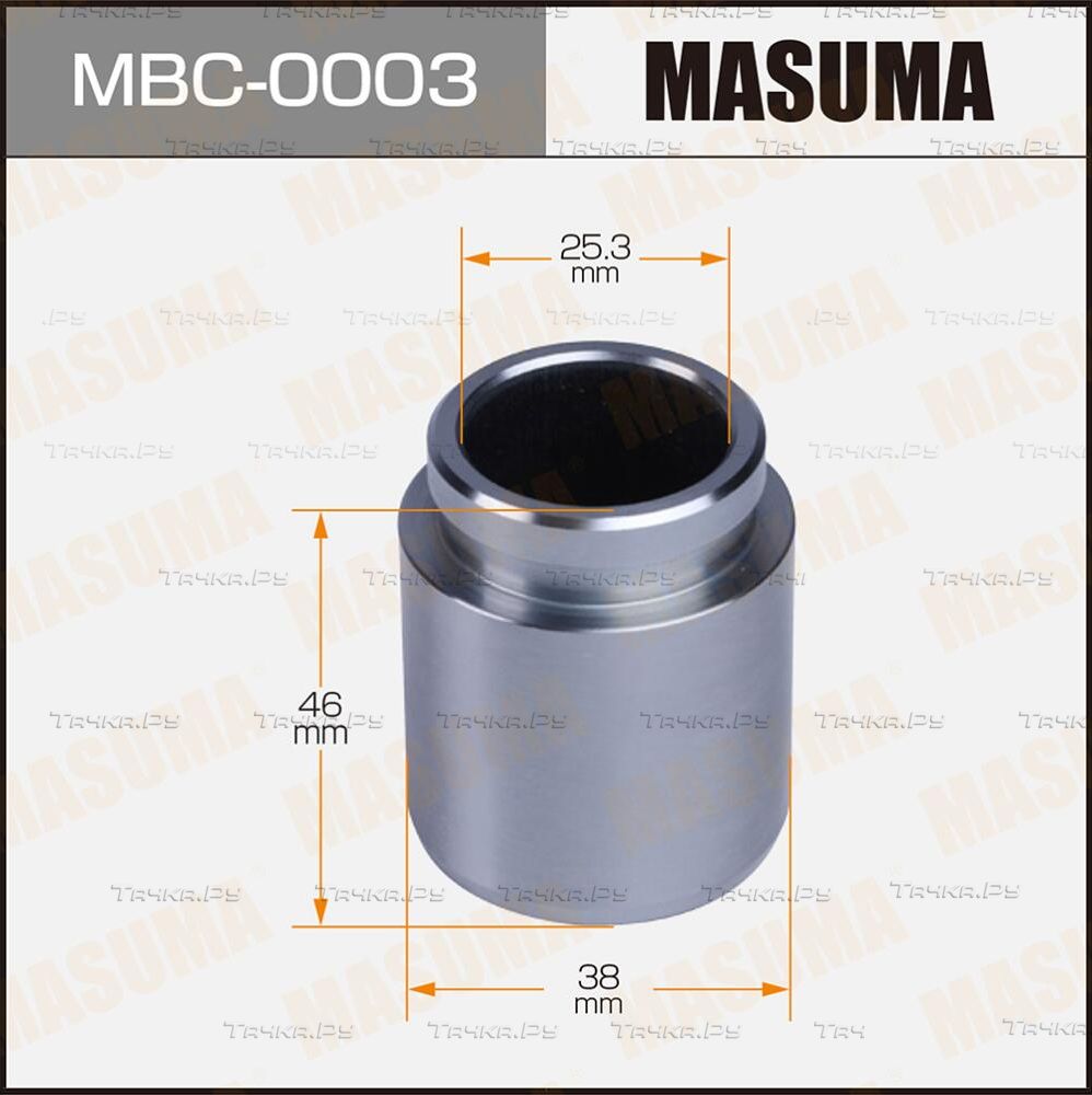 Поршень тормозного суппорта Masuma задний для Subaru Forester II 2002-2005. Артикул MBC-0003