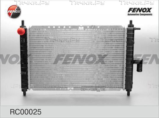 Радиатор охлаждения двигателя Fenox для Daewoo Matiz I 1998-2015. Артикул RC00025