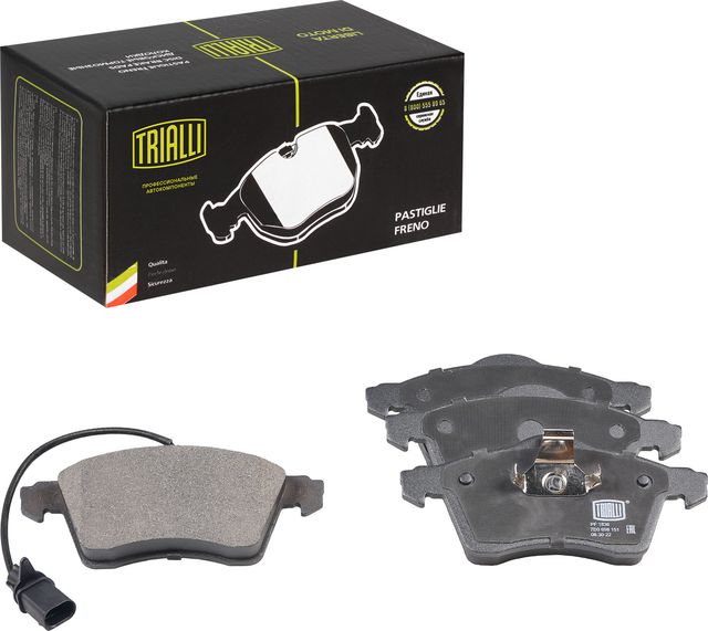 Тормозные колодки Trialli (Low-Metallic). Артикул PF 1836