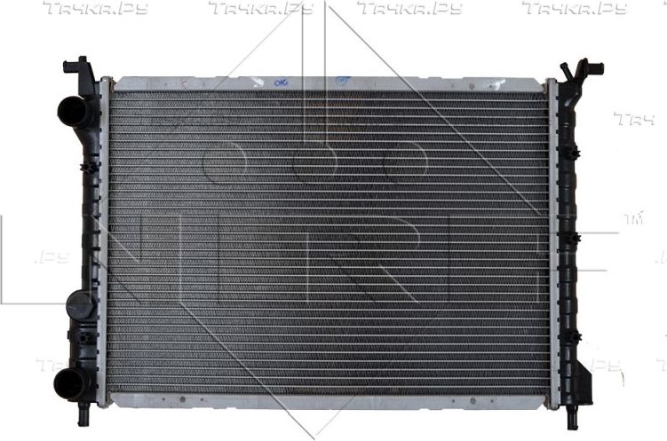 Радиатор охлаждения двигателя NRF EASY FIT для Fiat Palio I 1996-2001. Артикул 53608
