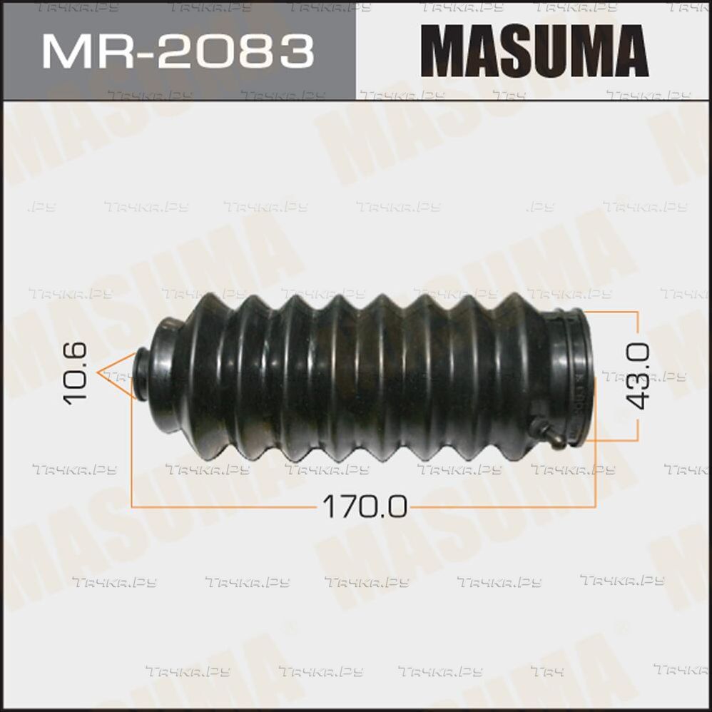Пыльник рулевой рейки Masuma передний правый для Honda CR-X III 1992-1998. Артикул MR-2083