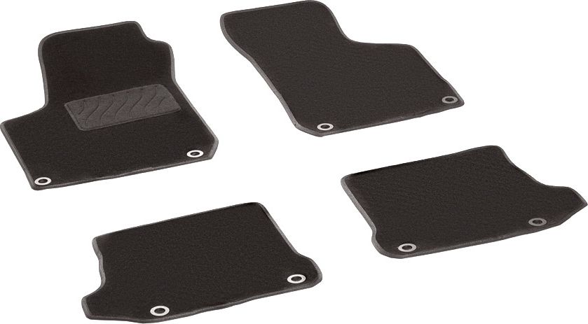 Коврики текстильные Seintex на нескользящей основе для салона Skoda Octavia A4 1996-2010. Артикул 83178