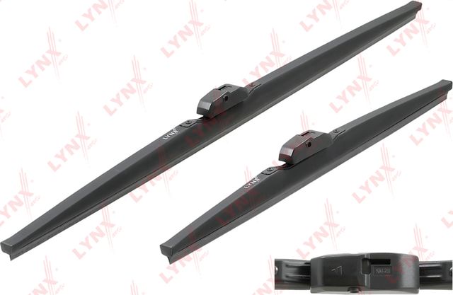 Щетка стеклоочистителя зимняя, комплект 650/430мм (Lynxauto). Артикул LW6543S