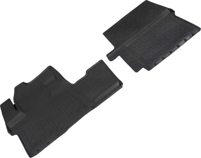 Коврики резиновые Seintex с высоким бортиком для салона Peugeot Traveller 2016-2026. Артикул 93397