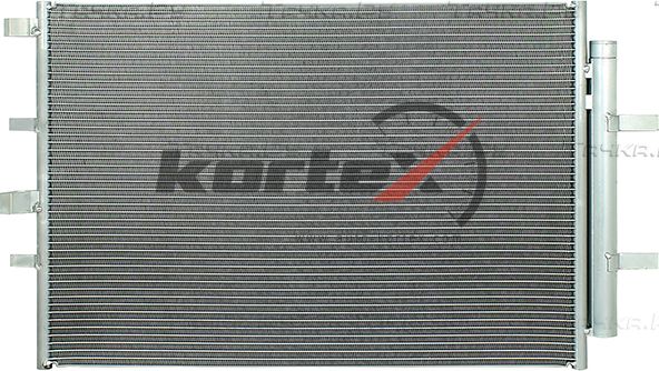 Радиатор кондиционера с ресивером Ford Transit (13-) 2.2TDCi (LRAC 1087) (Kortex). Артикул KRD2153