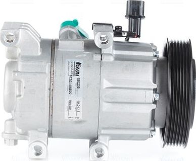 Компрессор кондиционера Nissens ** FIRST FIT **. Артикул 890235