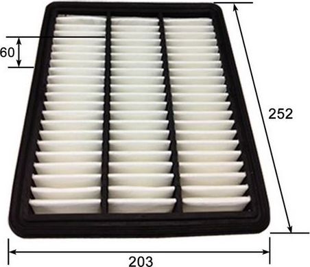 Воздушный фильтр JS Asakashi. Артикул A25005