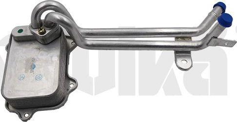 Радиатор масляный (маслоохладитель) для двигателя Vika для Skoda Rapid I 2012-2015. Артикул 11170543701