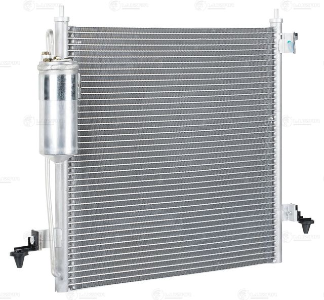 Радиатор кондиционера (конденсатор) Luzar для Mitsubishi L200 IV 2005-2015. Артикул LRAC 1148