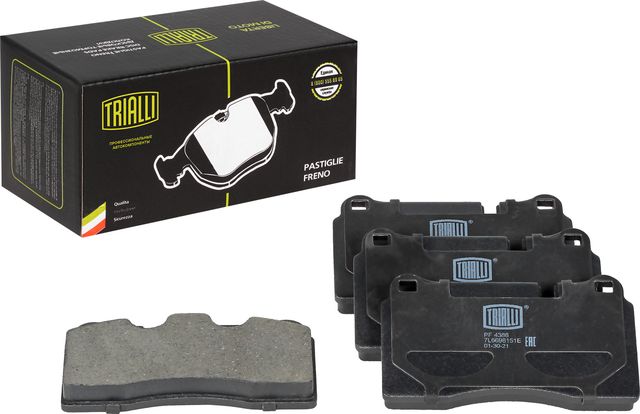 Тормозные колодки Trialli. Артикул PF 4386