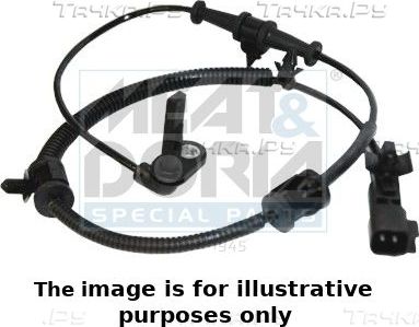 Датчик ABS Meat & Doria передний правый/левый для Opel Zafira C 2011-2019. Артикул 90323E