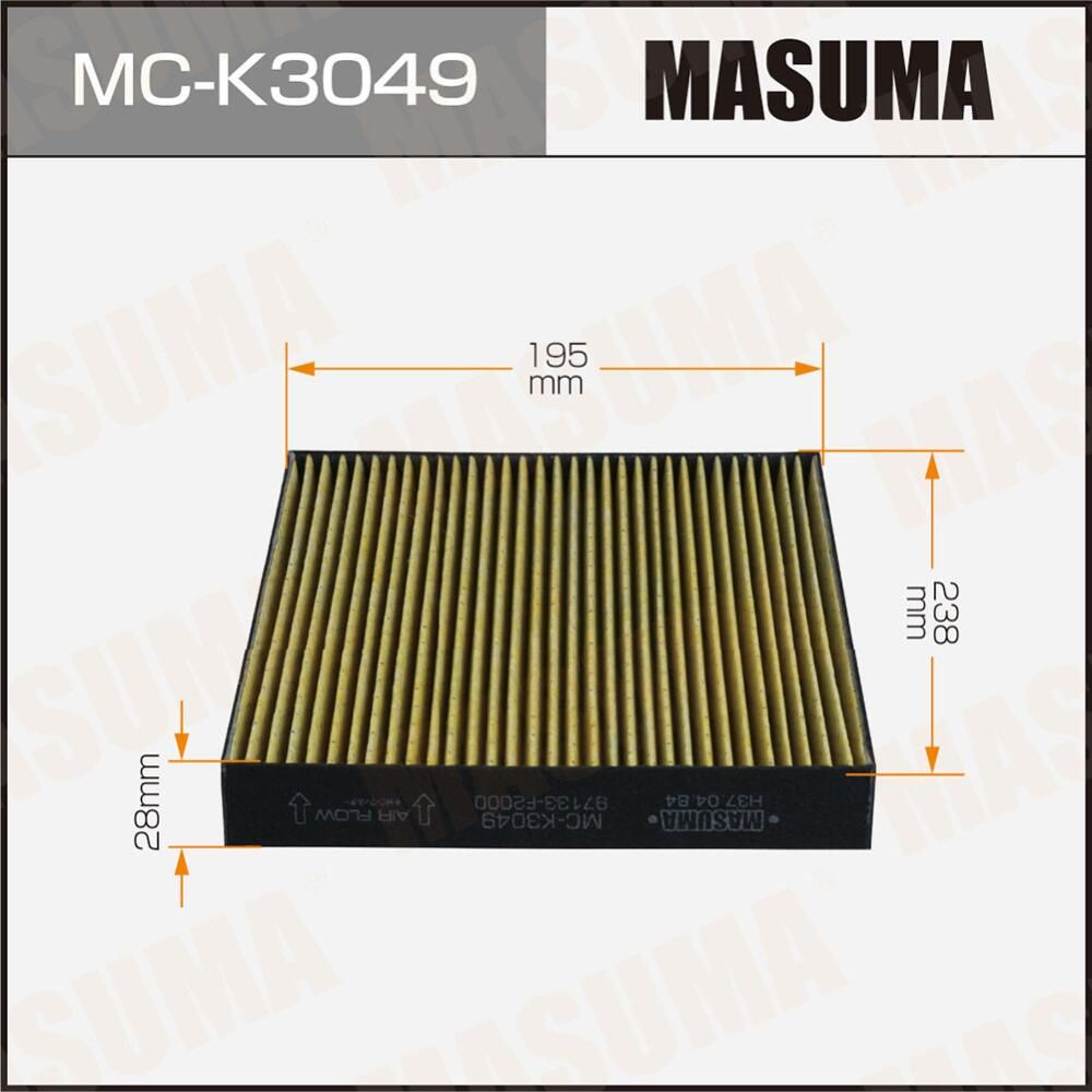 Салонный фильтр MASUMA KIA CEED 18- (1/40). Артикул MCK3049